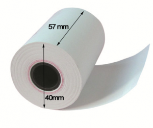 Credit Card Roll Thermal – 57mm x 40mm